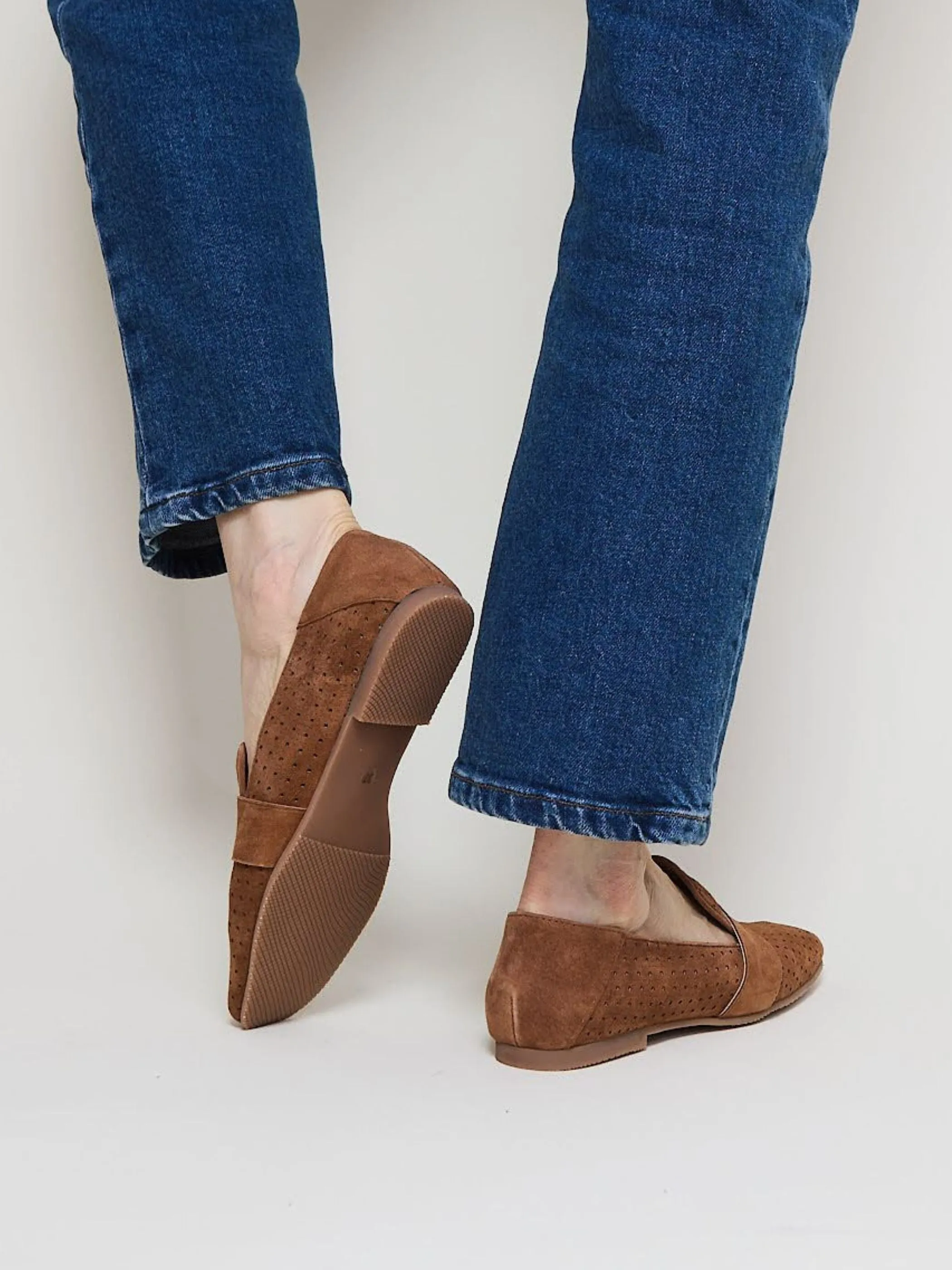 Perf Loafer, Brown