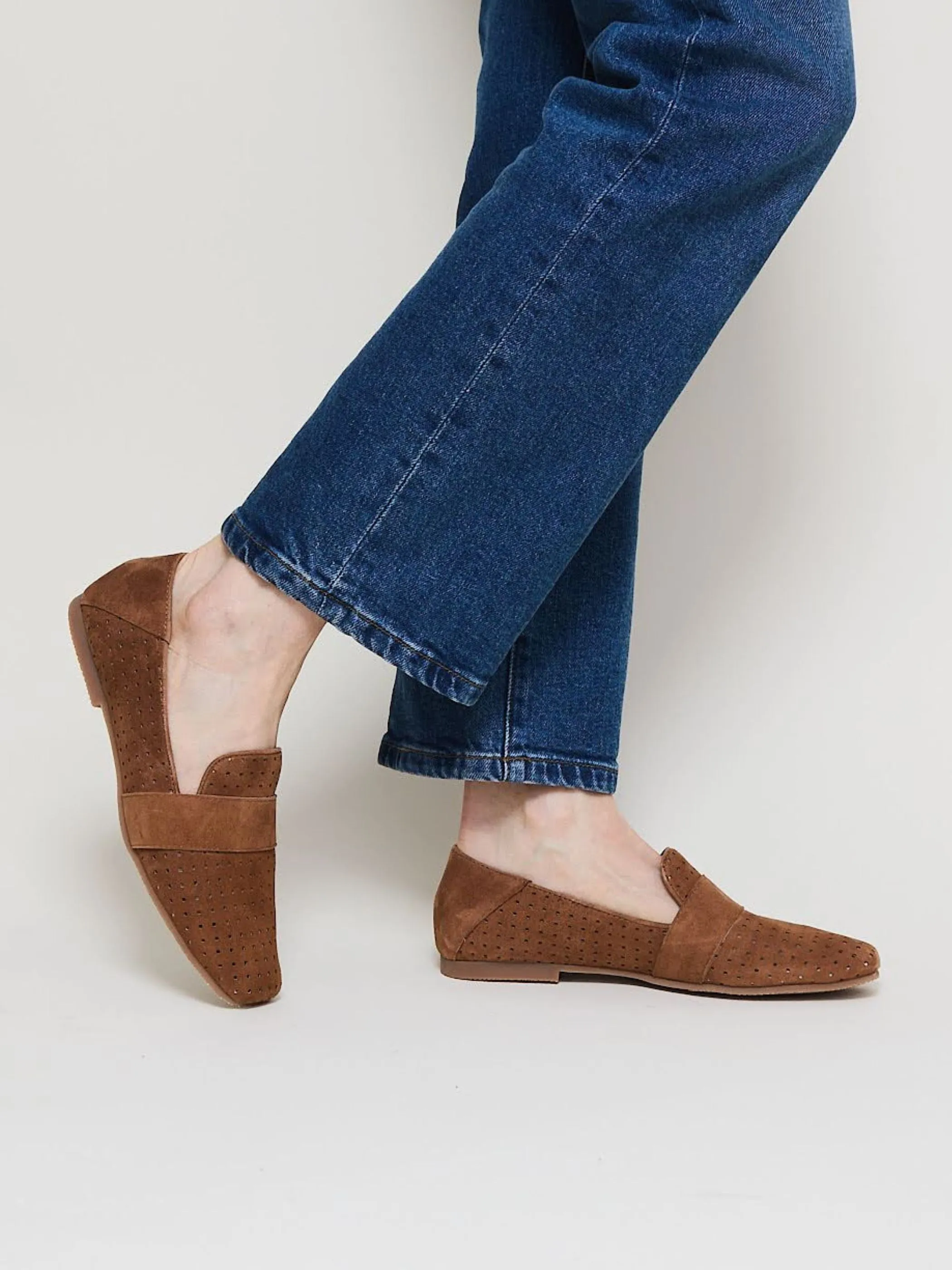 Perf Loafer, Brown