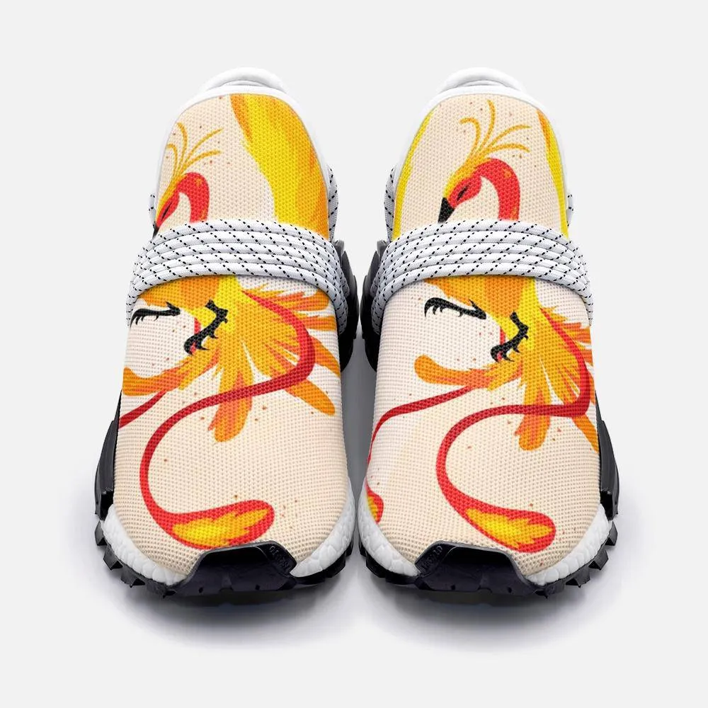 phoenix  bird Unisex Lightweight Custom shoes