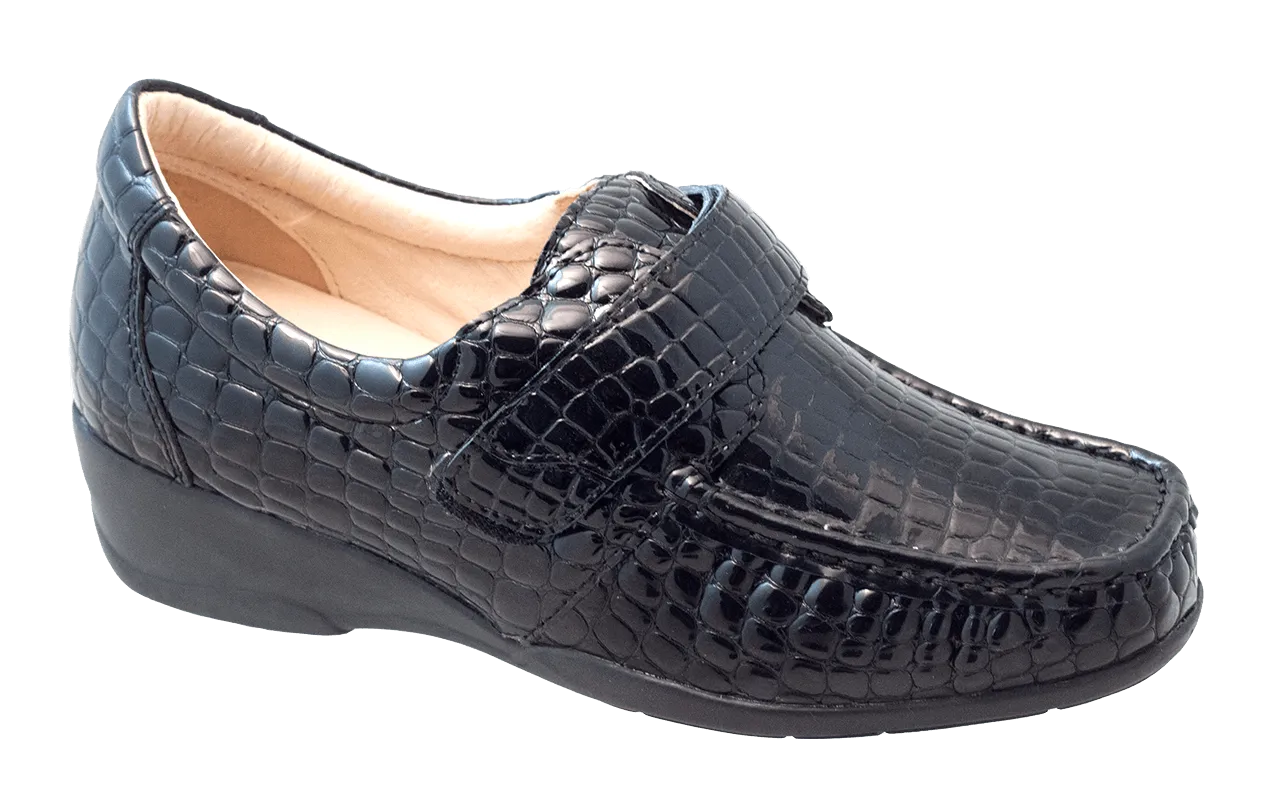 Pilgrim Women's Dress Shoes - P3120 Mica - Black Croco