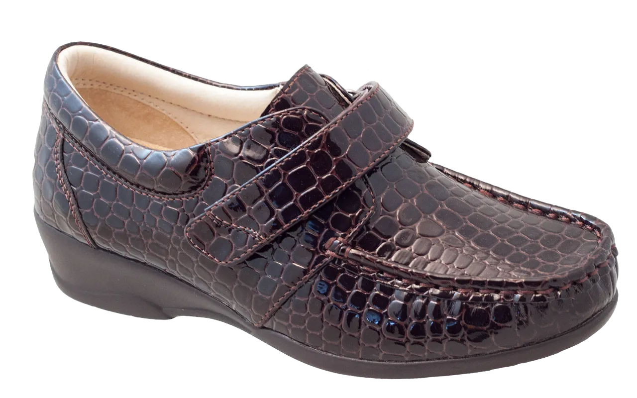 Pilgrim Women's Dress Shoes - P3120 Mica - Brown Croco