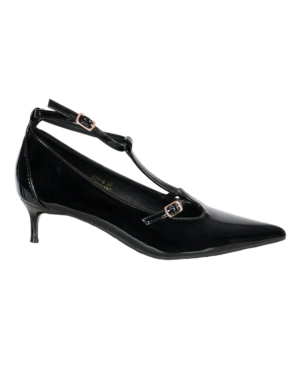 Pointed T-Bar Mary Jane