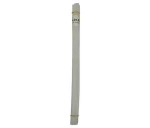 Polyvance R04-01-03-NT Natural LDPE Polyethylene Rod, 1/8", 30', 12" Sticks