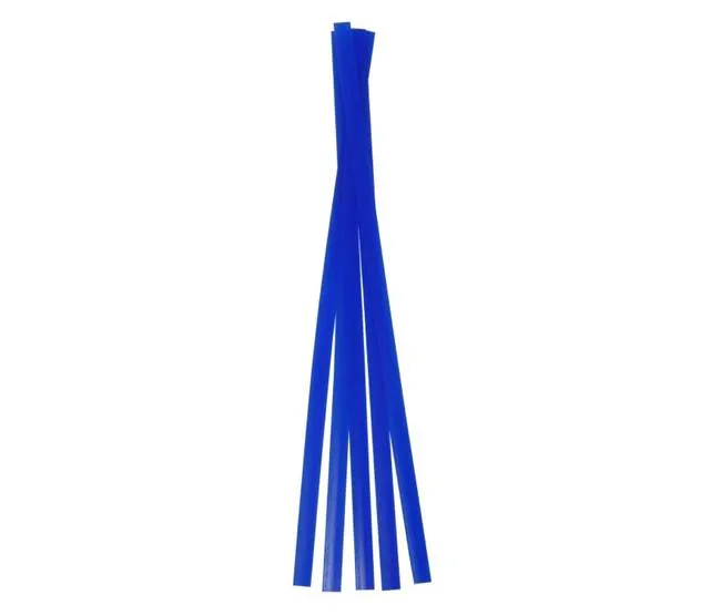 Polyvance R04-04-01-BL Polyethylene Strip (LDPE) 3/8" x 1/16" 5 ft. Blue