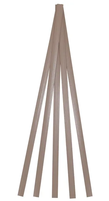 Polyvance R04-04-01-TN Polyethylene Strip (LDPE), 3/8" x 1/16", 5 ft., Tan