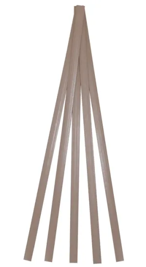 Polyvance R04-04-01-TN Polyethylene Strip (LDPE), 3/8" x 1/16", 5 ft., Tan
