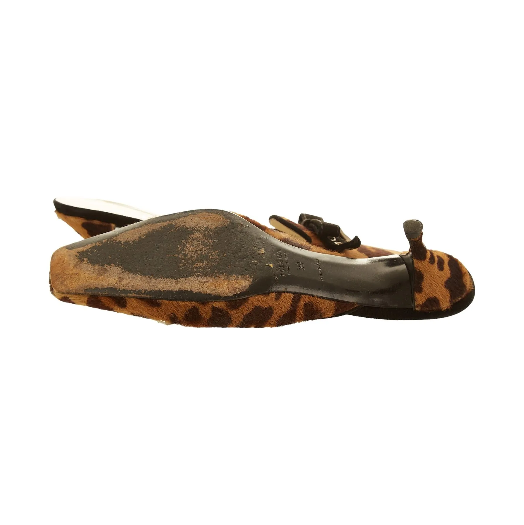 Prada Cheetah Print Kitten Heels