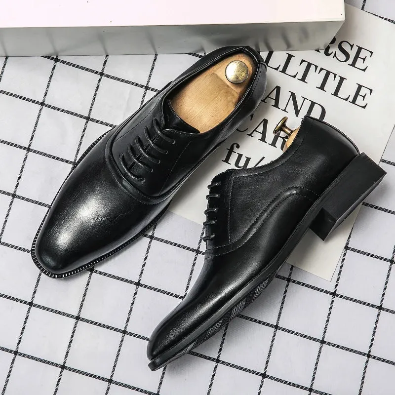 PrestigeMann Elegante Business Lederschuhe