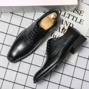 PrestigeMann Elegante Business Lederschuhe