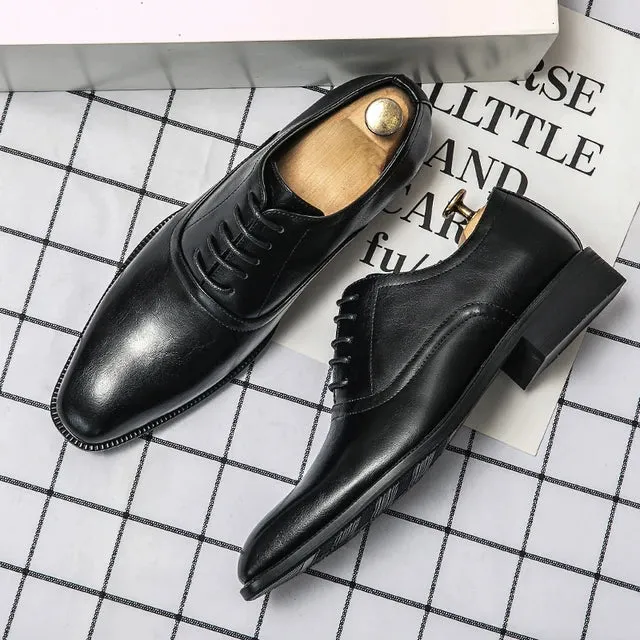 PrestigeMann Elegante Business Lederschuhe