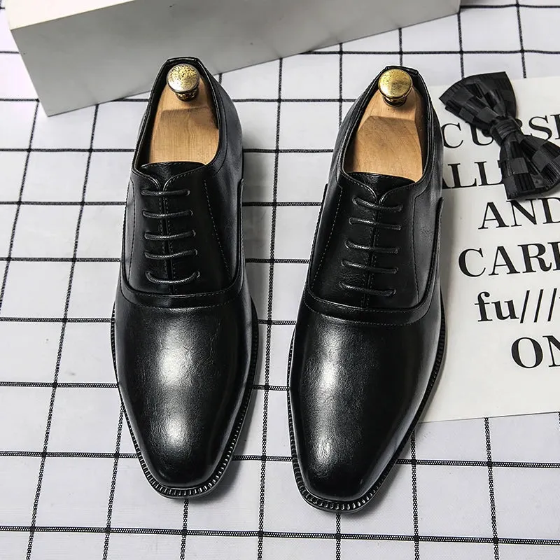 PrestigeMann Elegante Business Lederschuhe