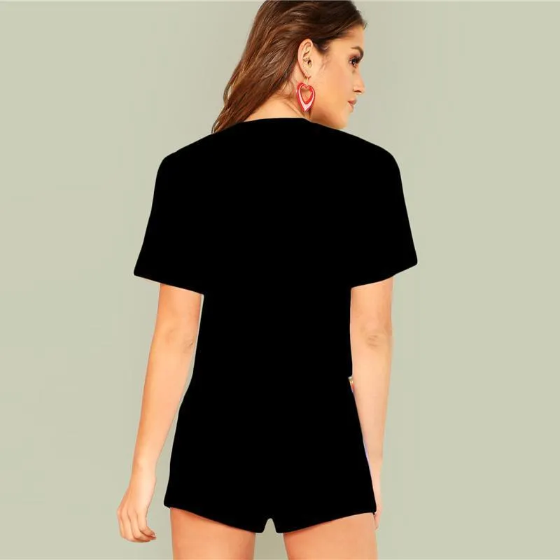 Rainbow T-Shirt & Shorts (2 Piece Set)