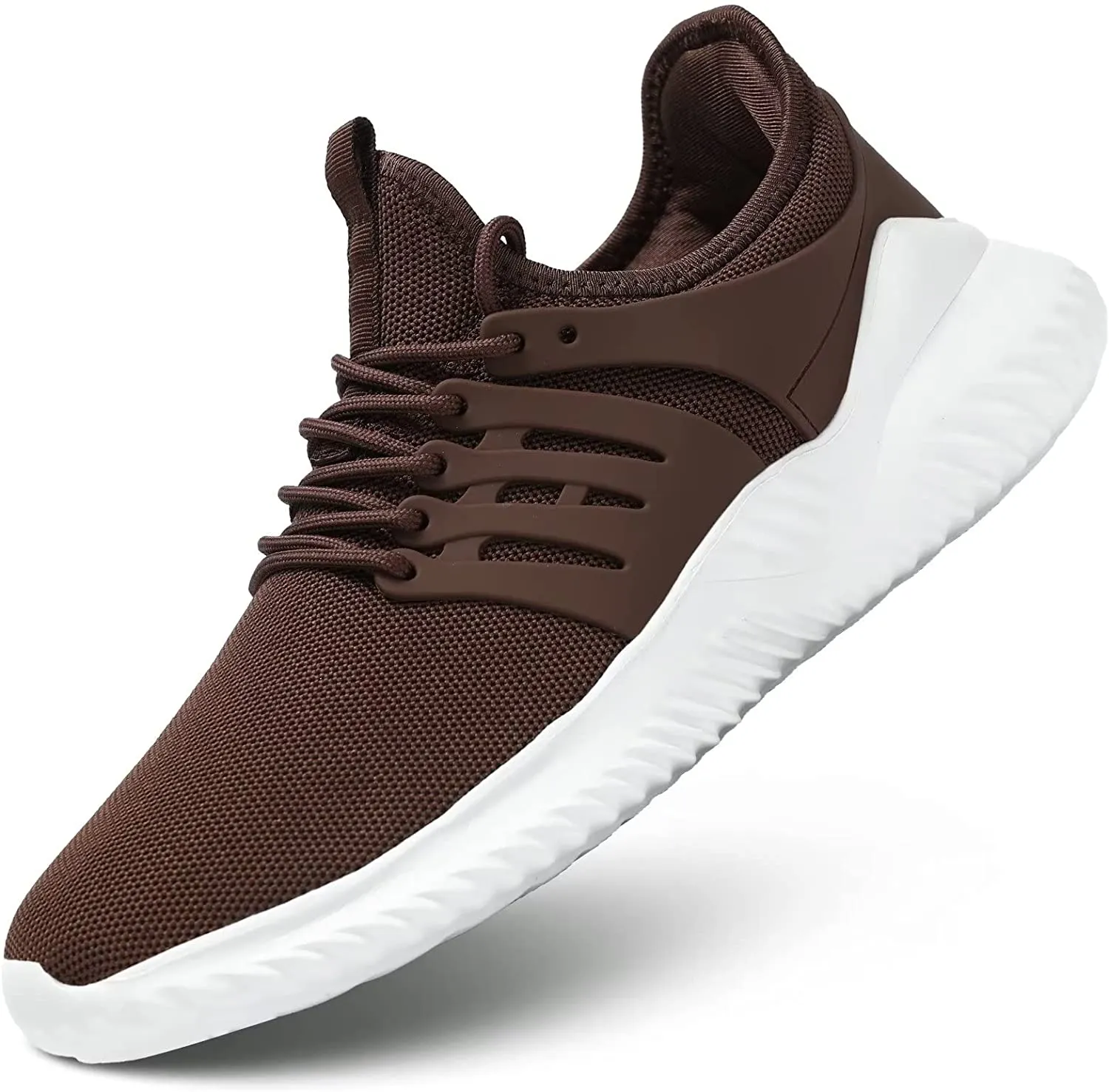 RED LIGHTWEIGHT MESH WORKOUT SHOES