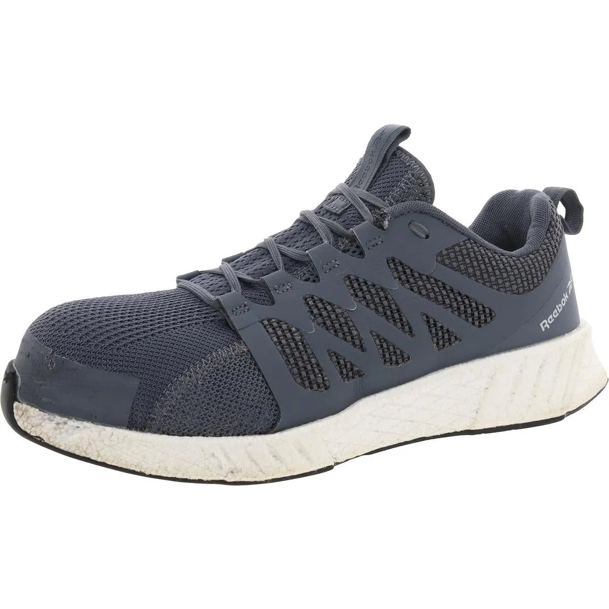 Reebok Mens Fusion Flexweave Comp Toe Slip-Resistant Work & Safety Shoes