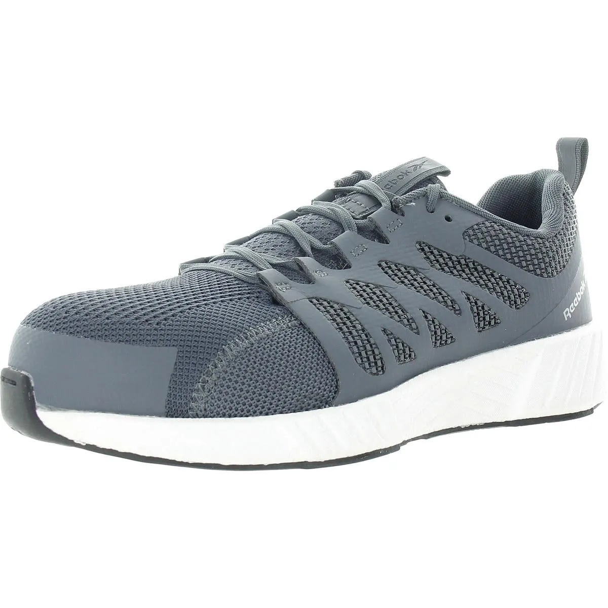 Reebok Mens Fusion Flexweave Comp Toe Slip-Resistant Work & Safety Shoes