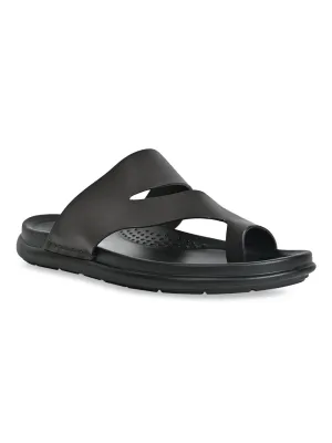 Regal Brown Men Casual Leather Sandals