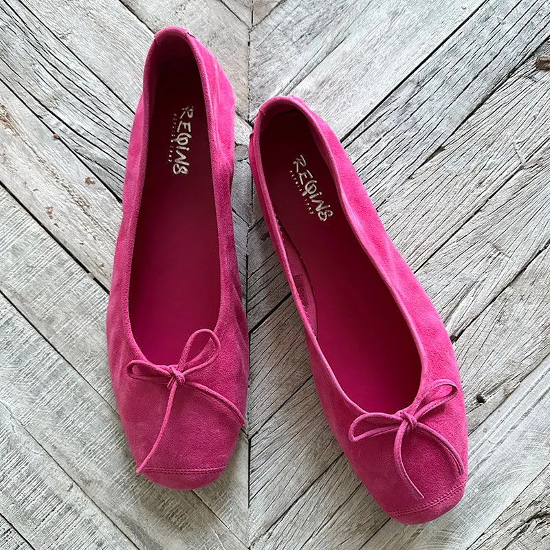 Reqins Harmony Fuchsia Ballet Flats
