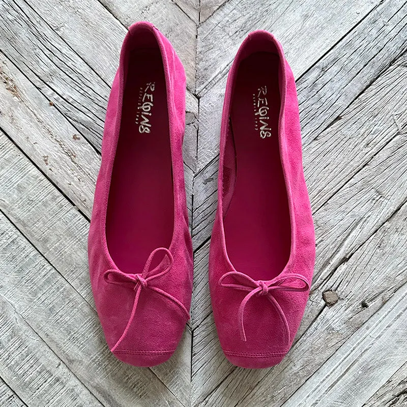 Reqins Harmony Fuchsia Ballet Flats