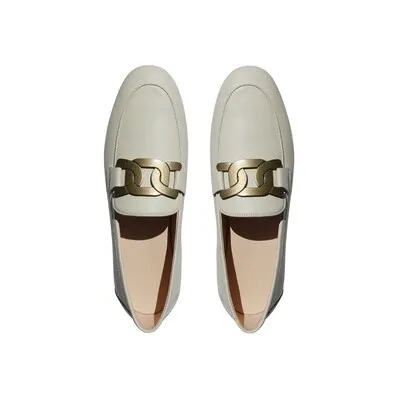 Retro British Style Metal Flat Shoes