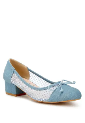 Rhinestone Detail Ballerinas