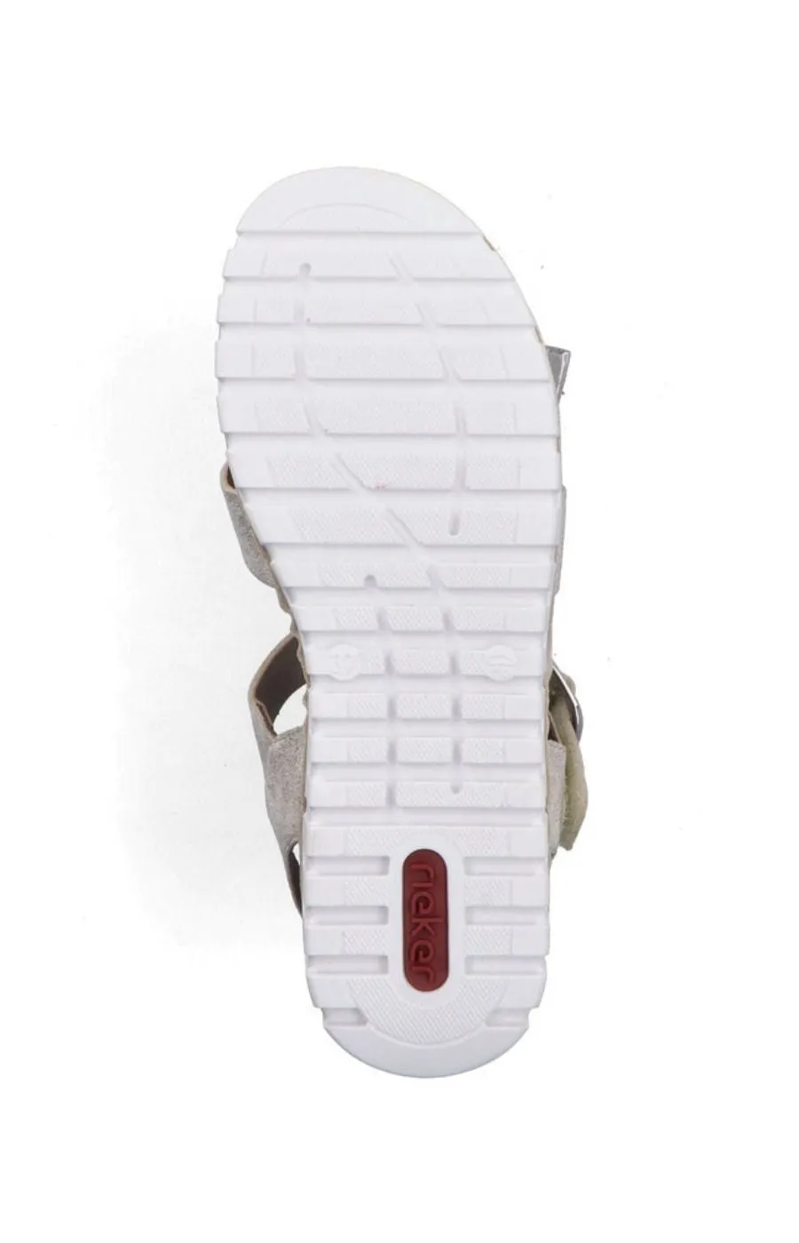 Rieker Metallic Strappy Sandal