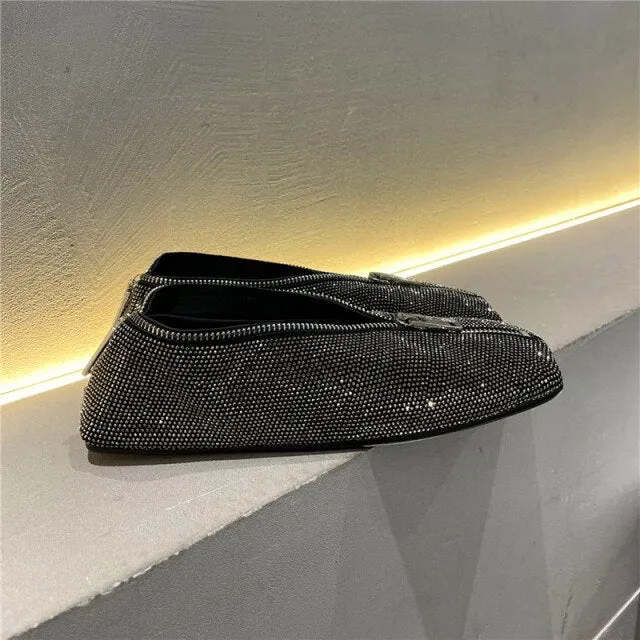 Right-angle pencil case decoration ladies flat sole