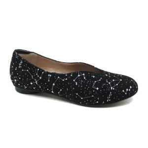 Rima Black Celestial Suede