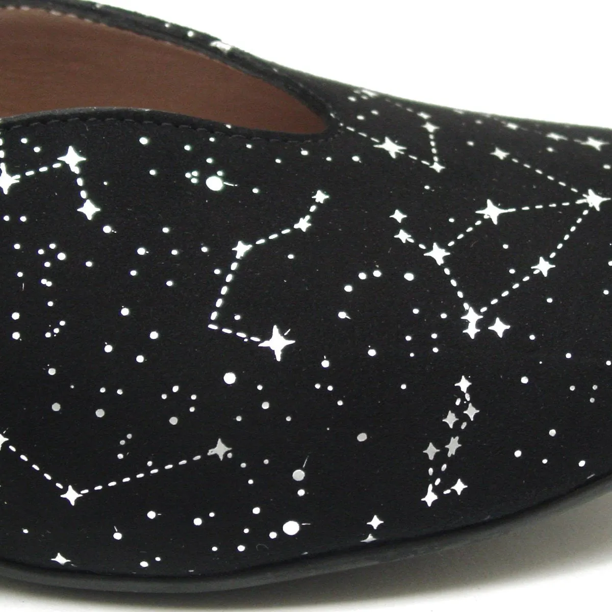 Rima Black Celestial Suede