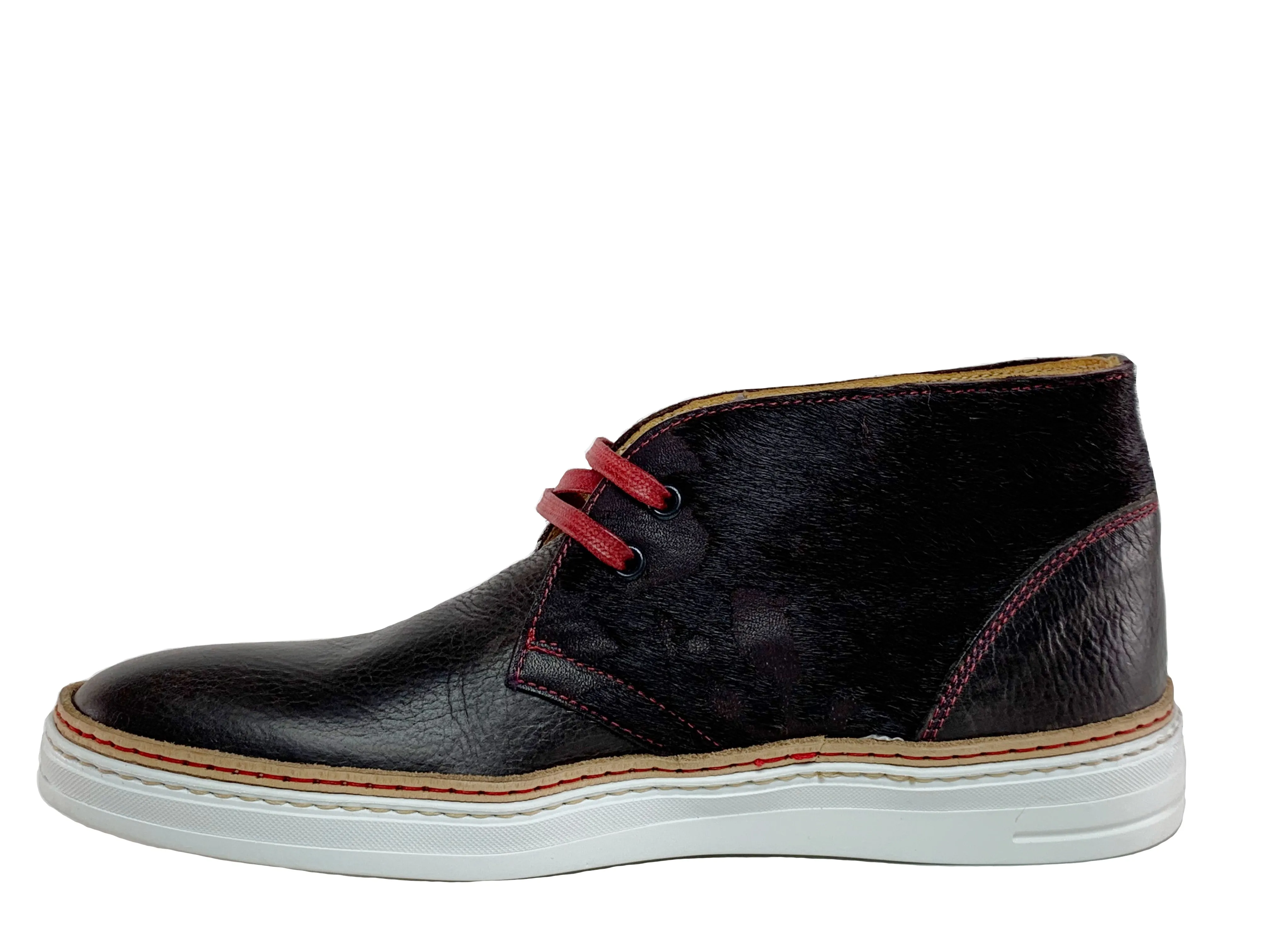 Robert Graham Horace Chukka, Fashion Men's Brown Sneakers