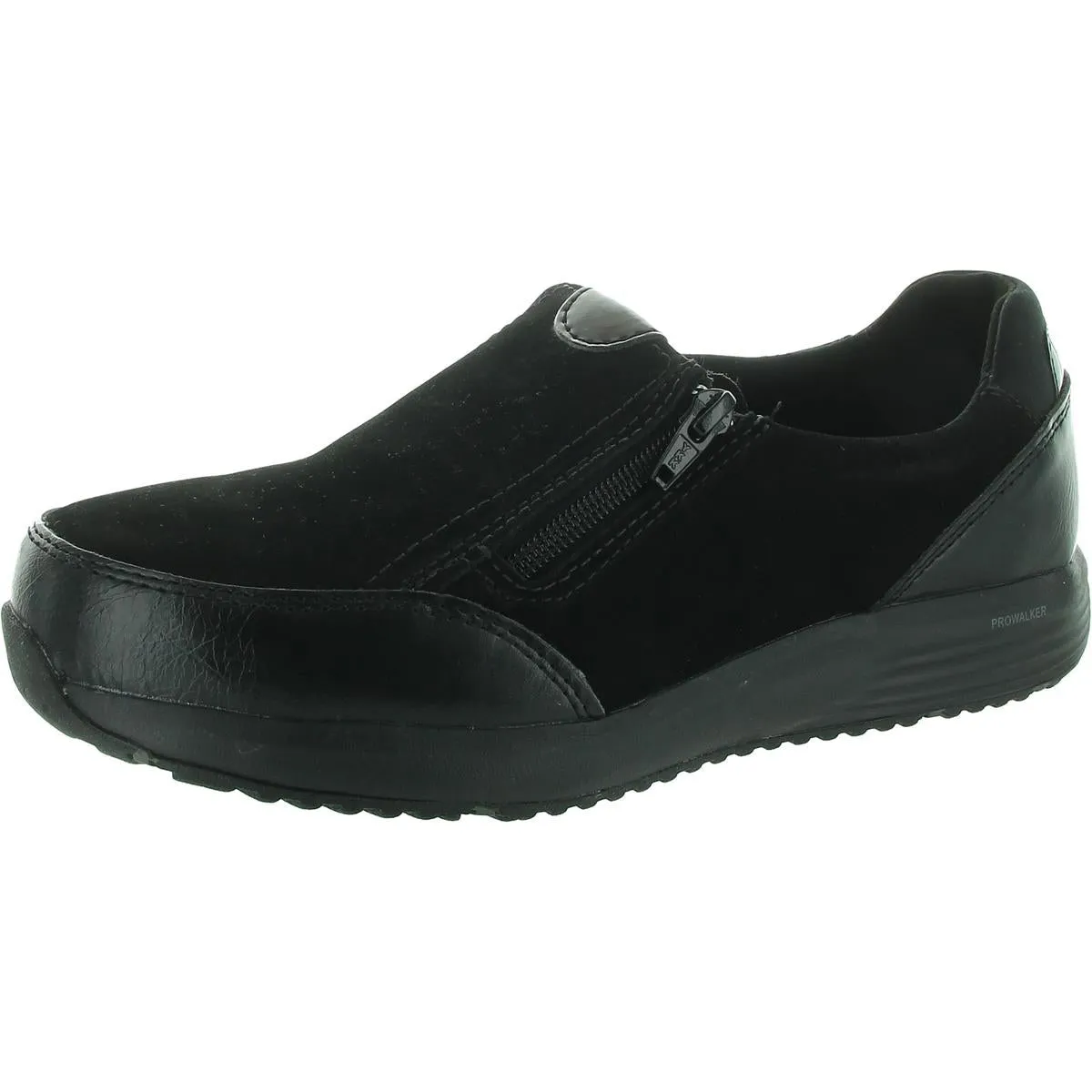 Rockport Works Womens Slip Resistant Suede Work & Safety Shoes