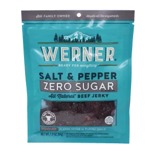 Salt & Pepper Zero Sugar Beef Jerky