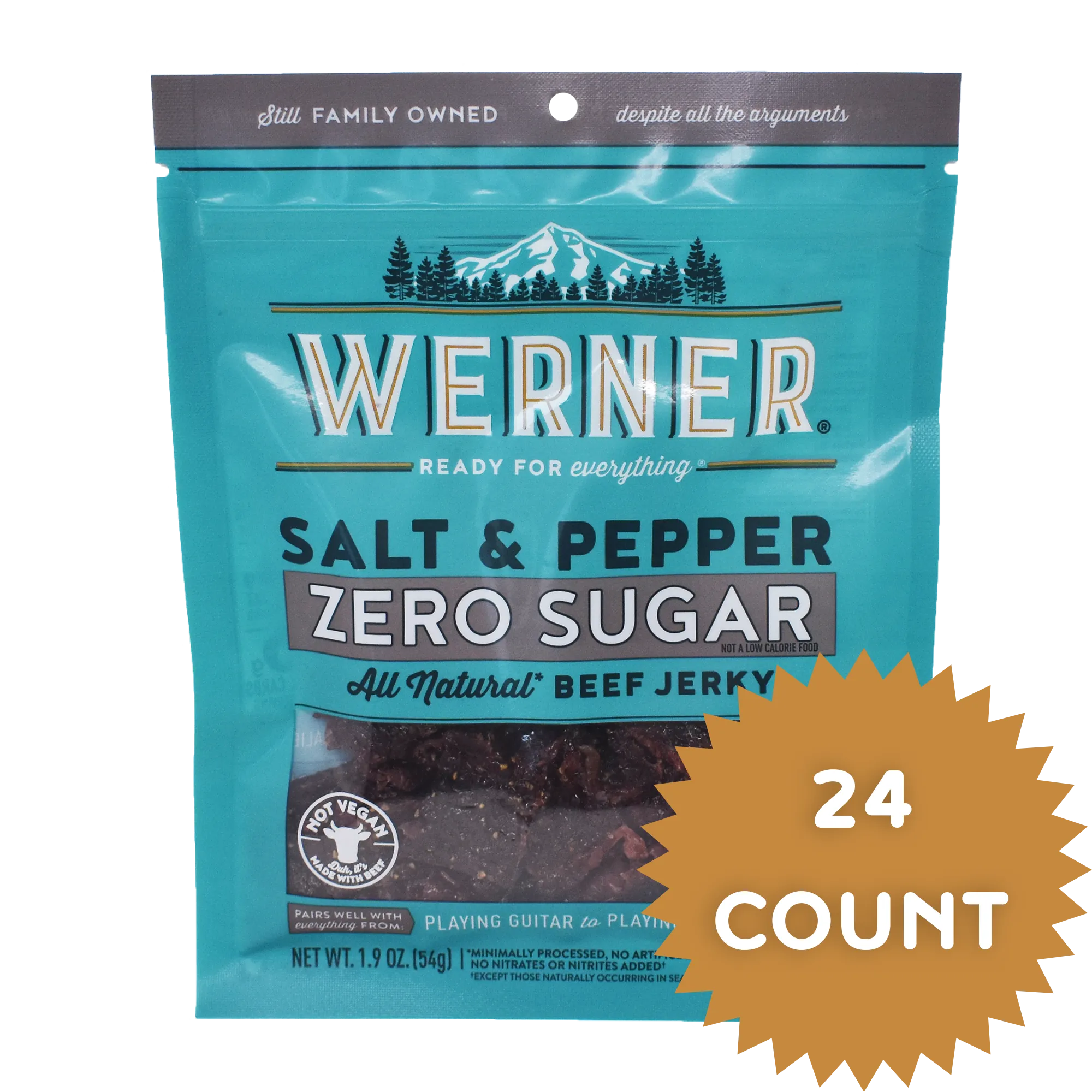Salt & Pepper Zero Sugar Beef Jerky