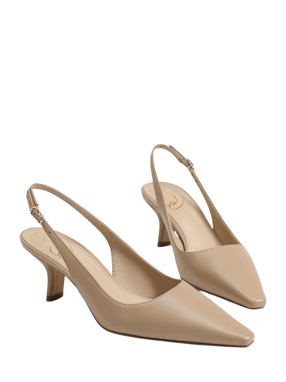 Sam Edelman Bianka Sling Back in Soft Beige