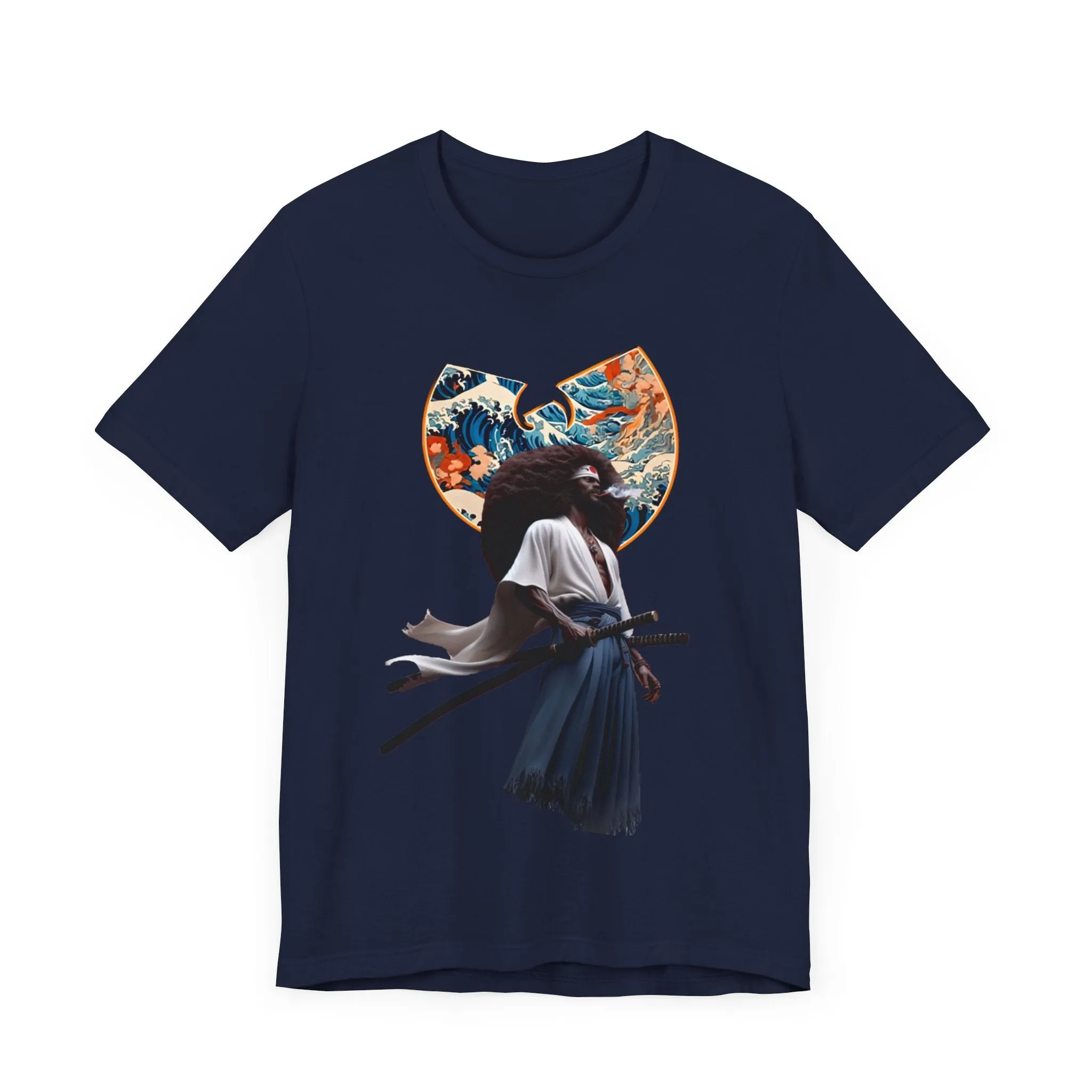 Samurai Waves: Unisex Jersey Tee