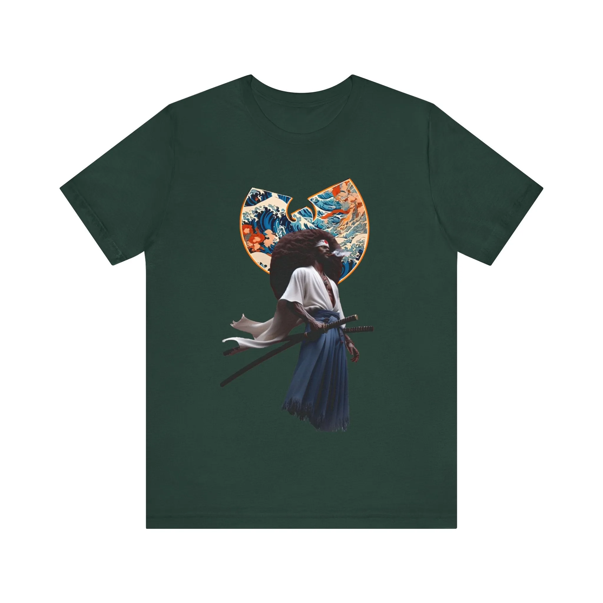Samurai Waves: Unisex Jersey Tee
