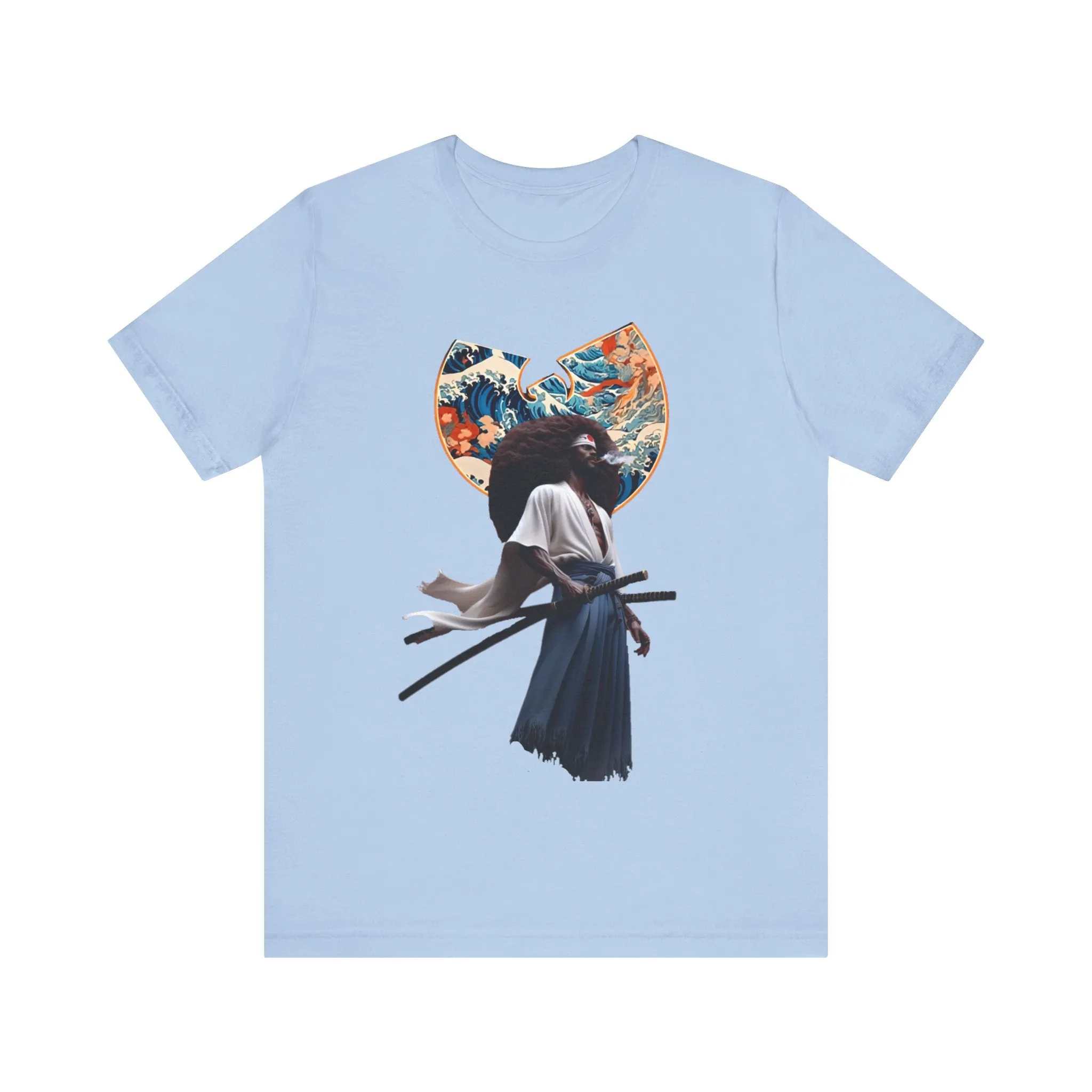 Samurai Waves: Unisex Jersey Tee