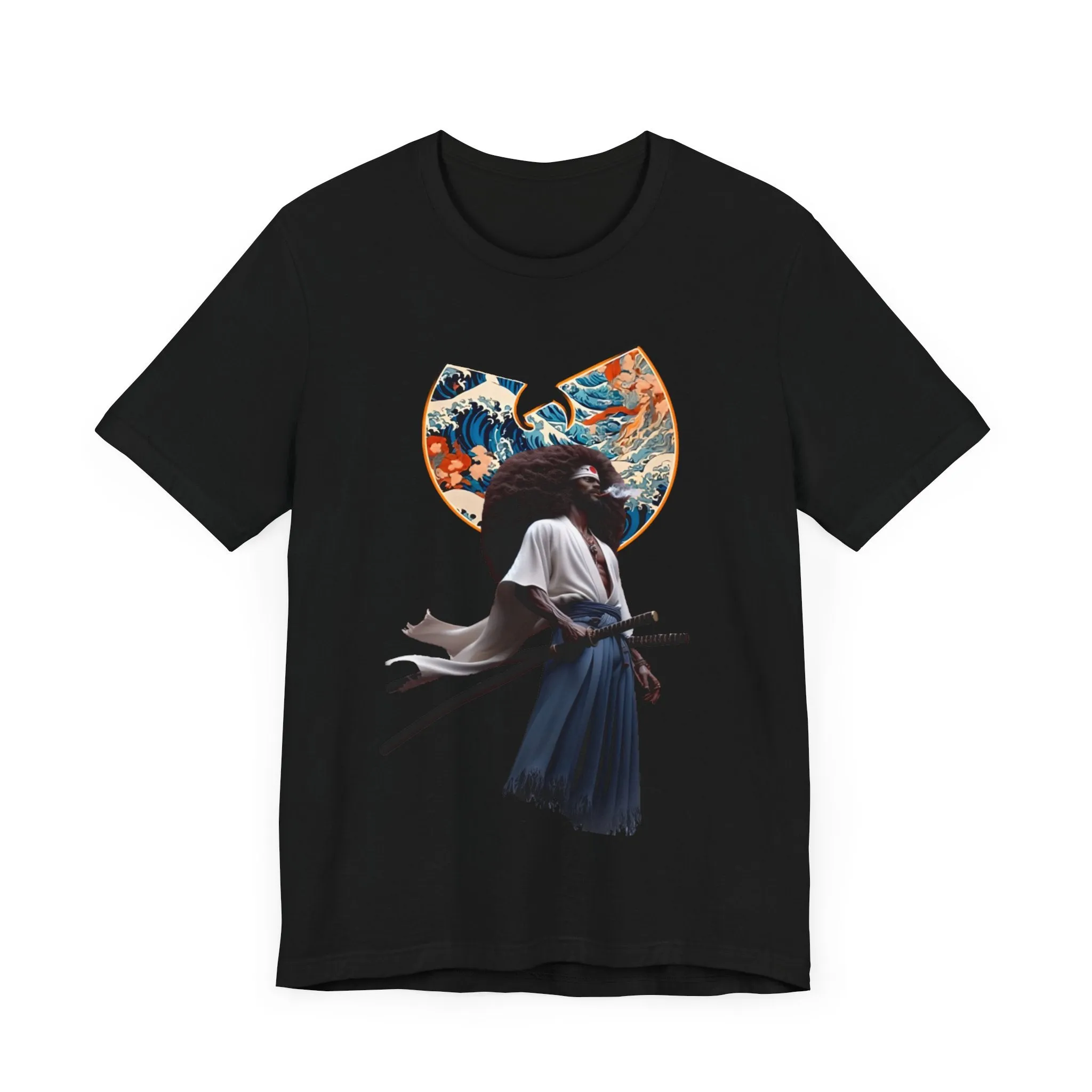 Samurai Waves: Unisex Jersey Tee