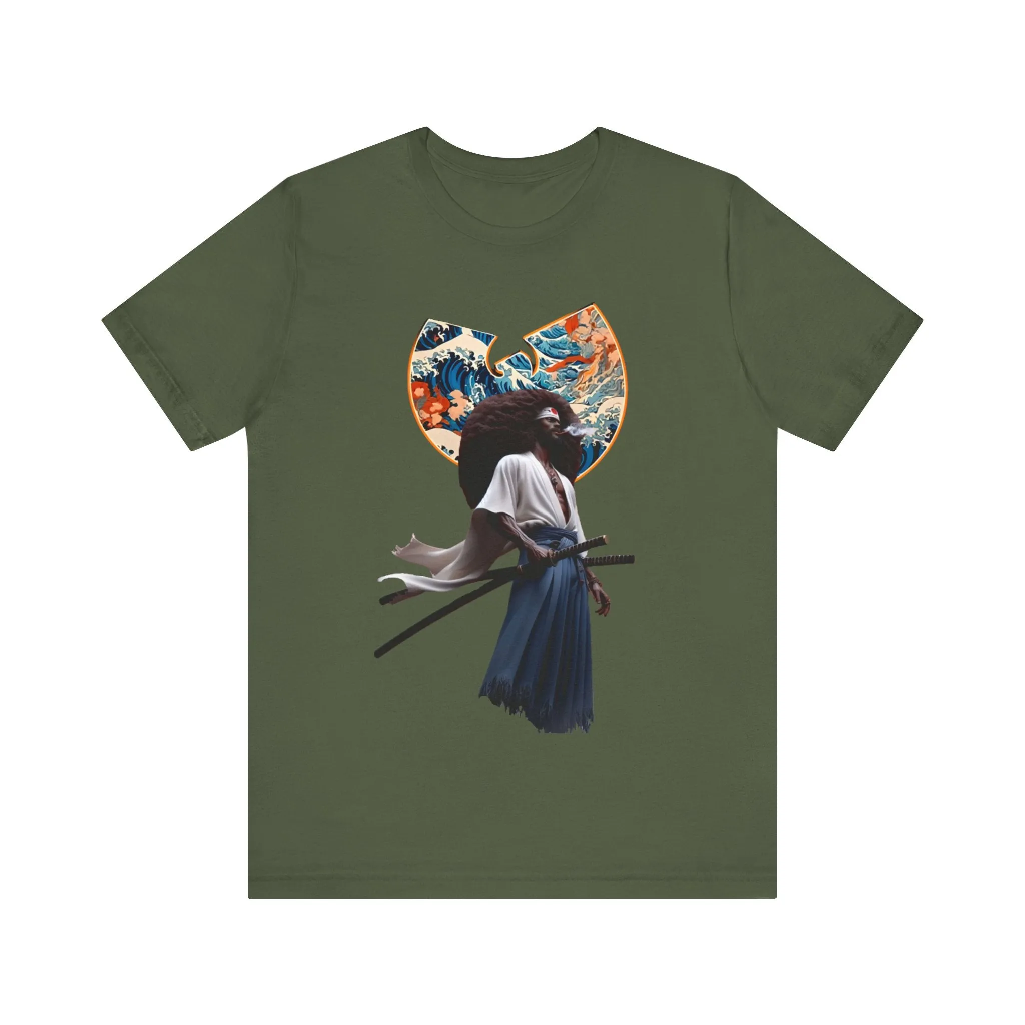 Samurai Waves: Unisex Jersey Tee