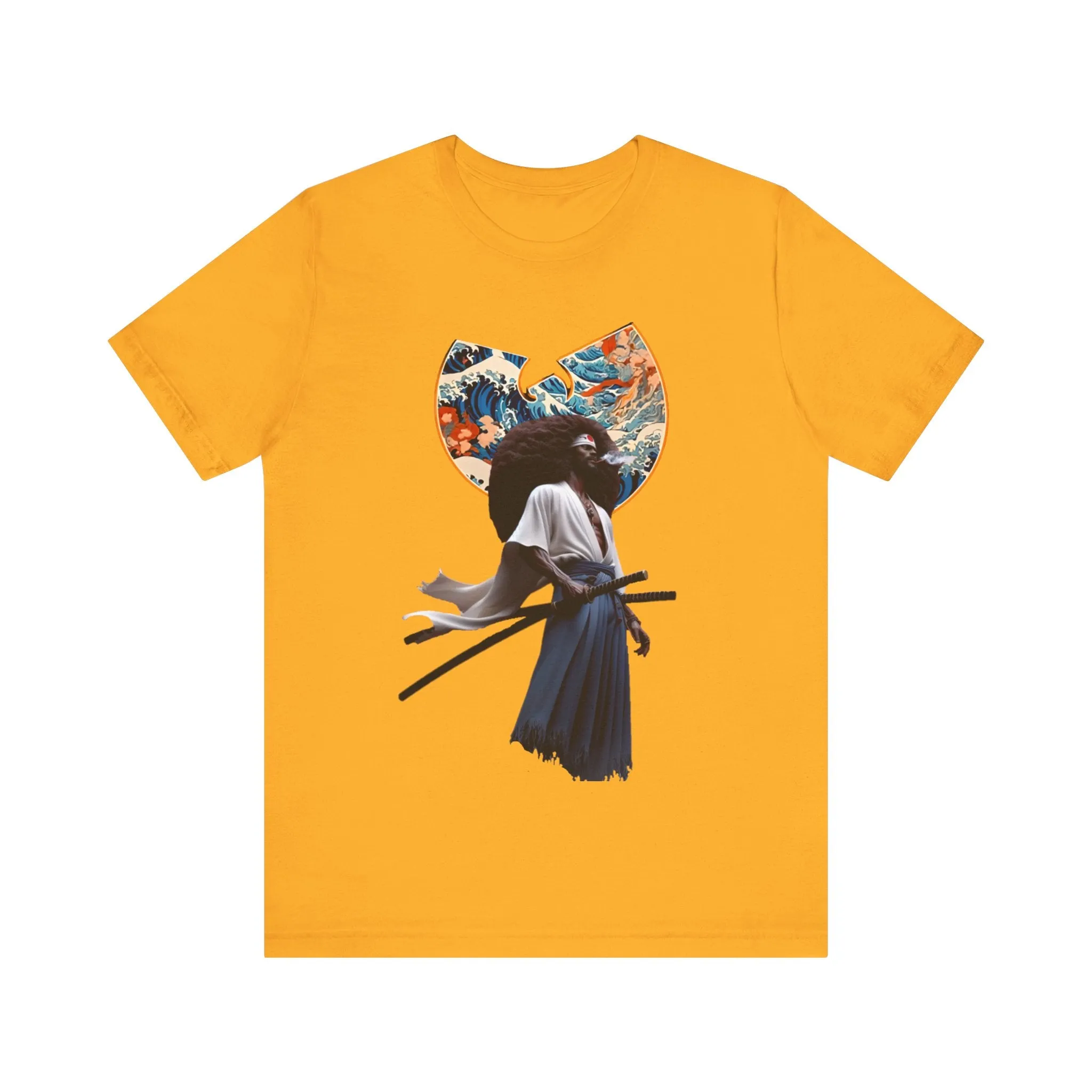 Samurai Waves: Unisex Jersey Tee