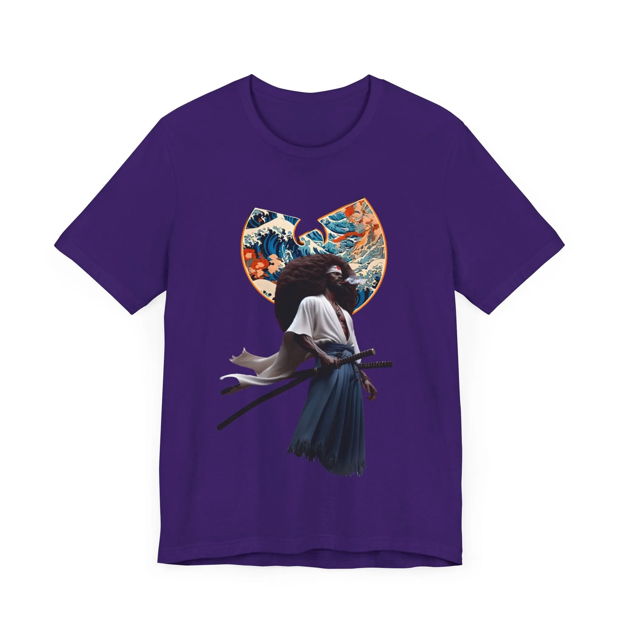 Samurai Waves: Unisex Jersey Tee