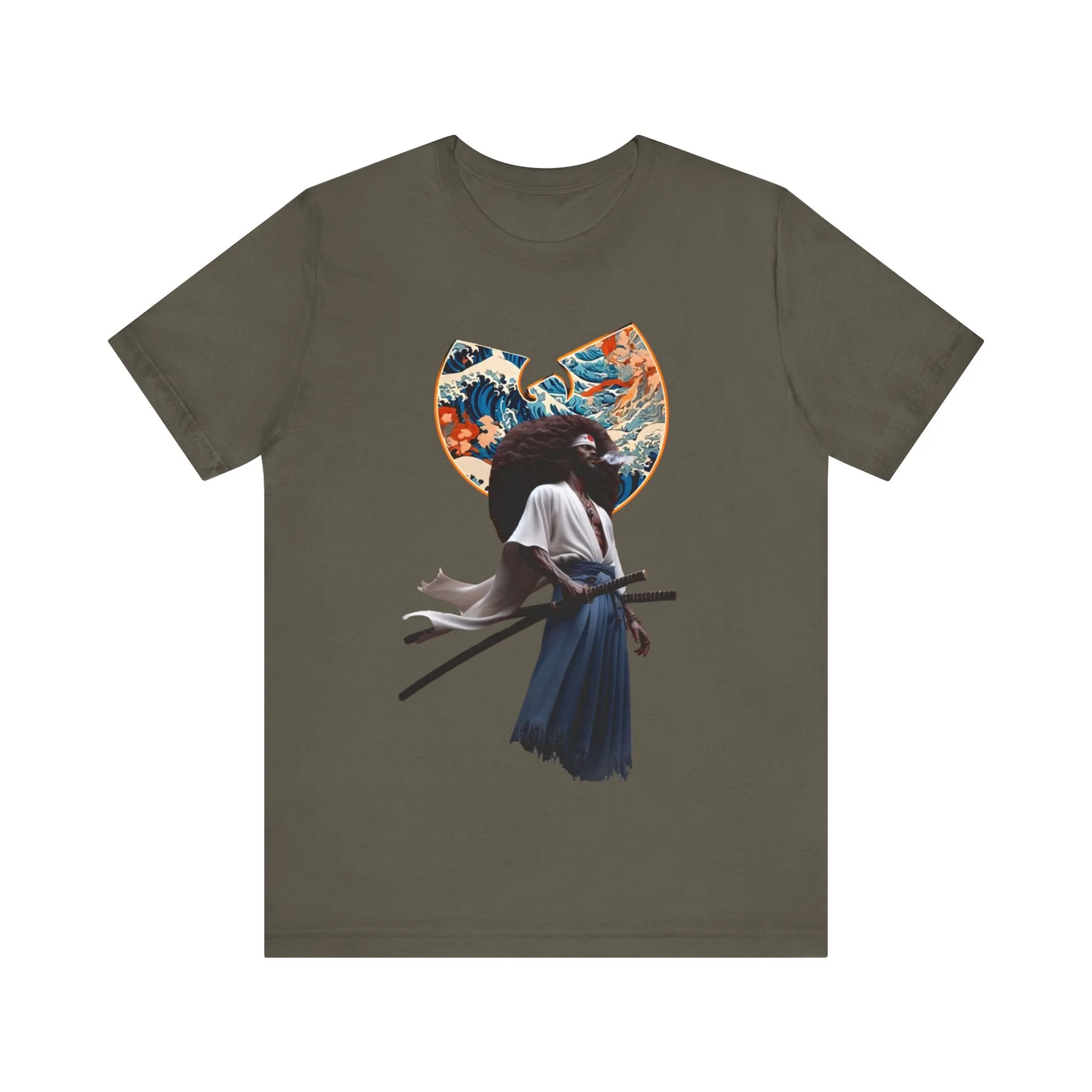 Samurai Waves: Unisex Jersey Tee