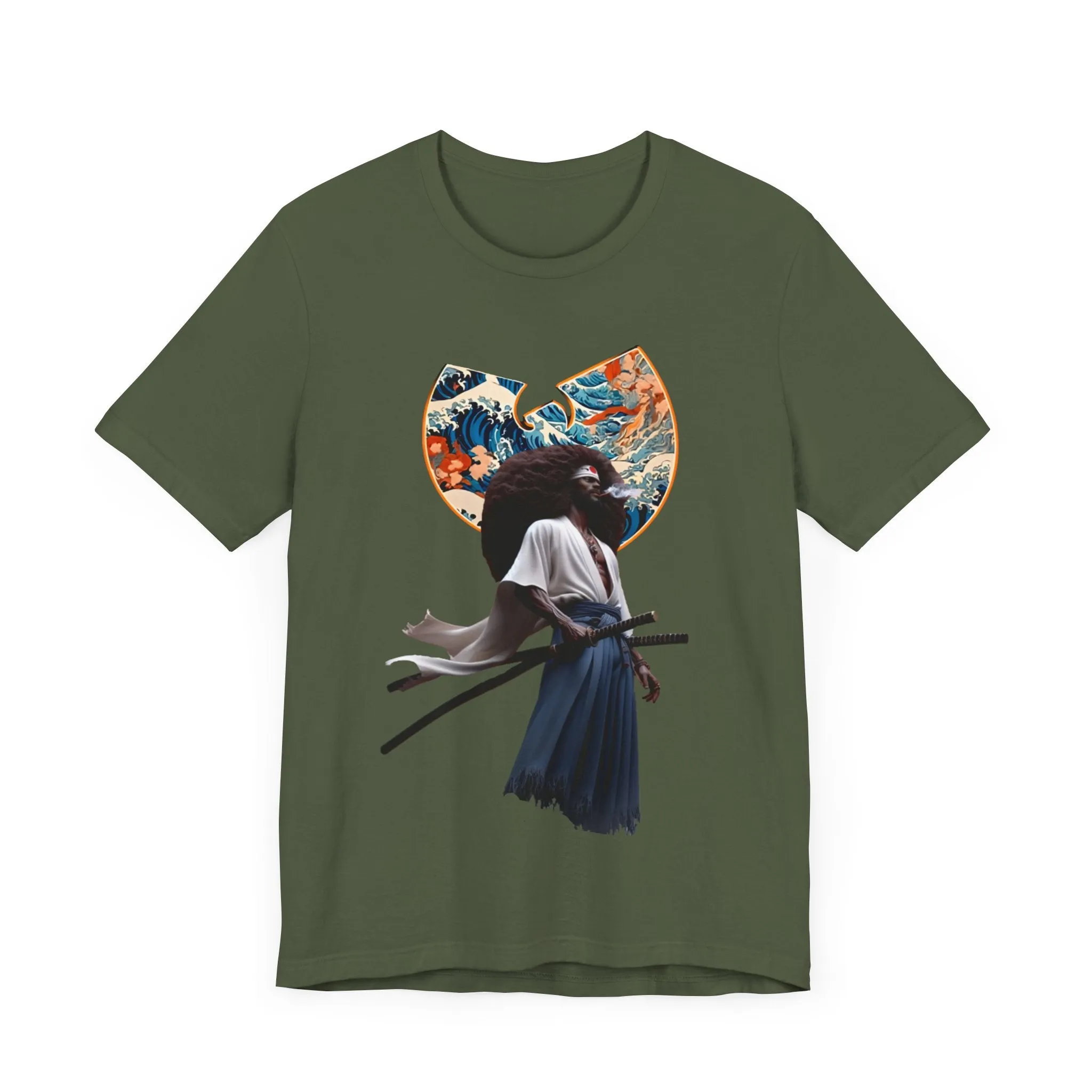 Samurai Waves: Unisex Jersey Tee