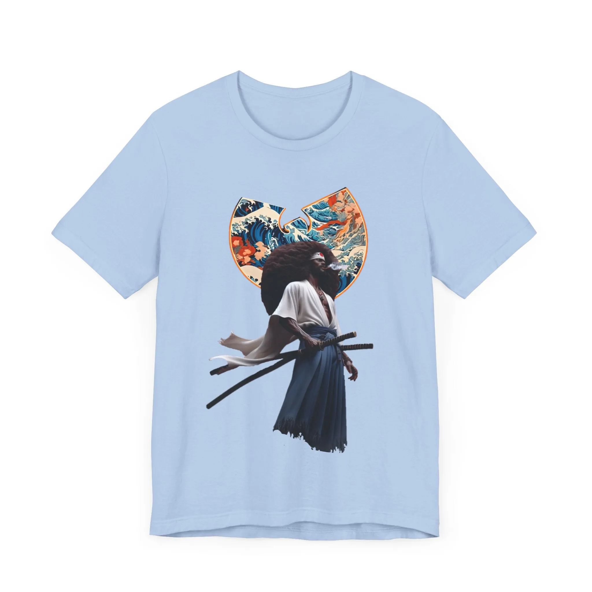 Samurai Waves: Unisex Jersey Tee
