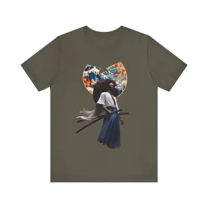 Samurai Waves: Unisex Jersey Tee