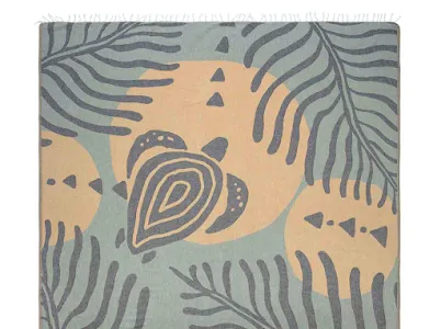 Sand Cloud Towel Coastal Turtle