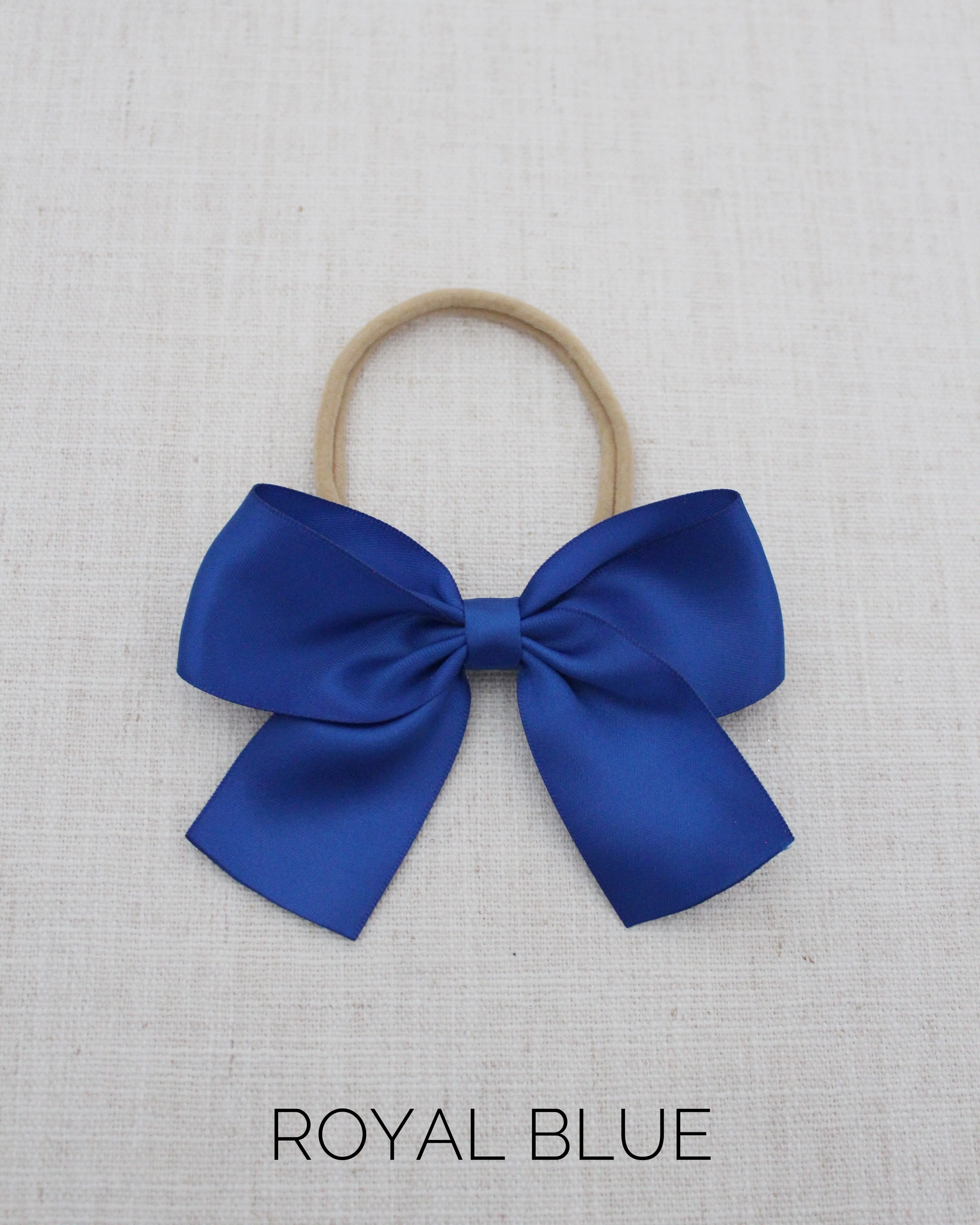Satin Bow Hair Clips for Girls