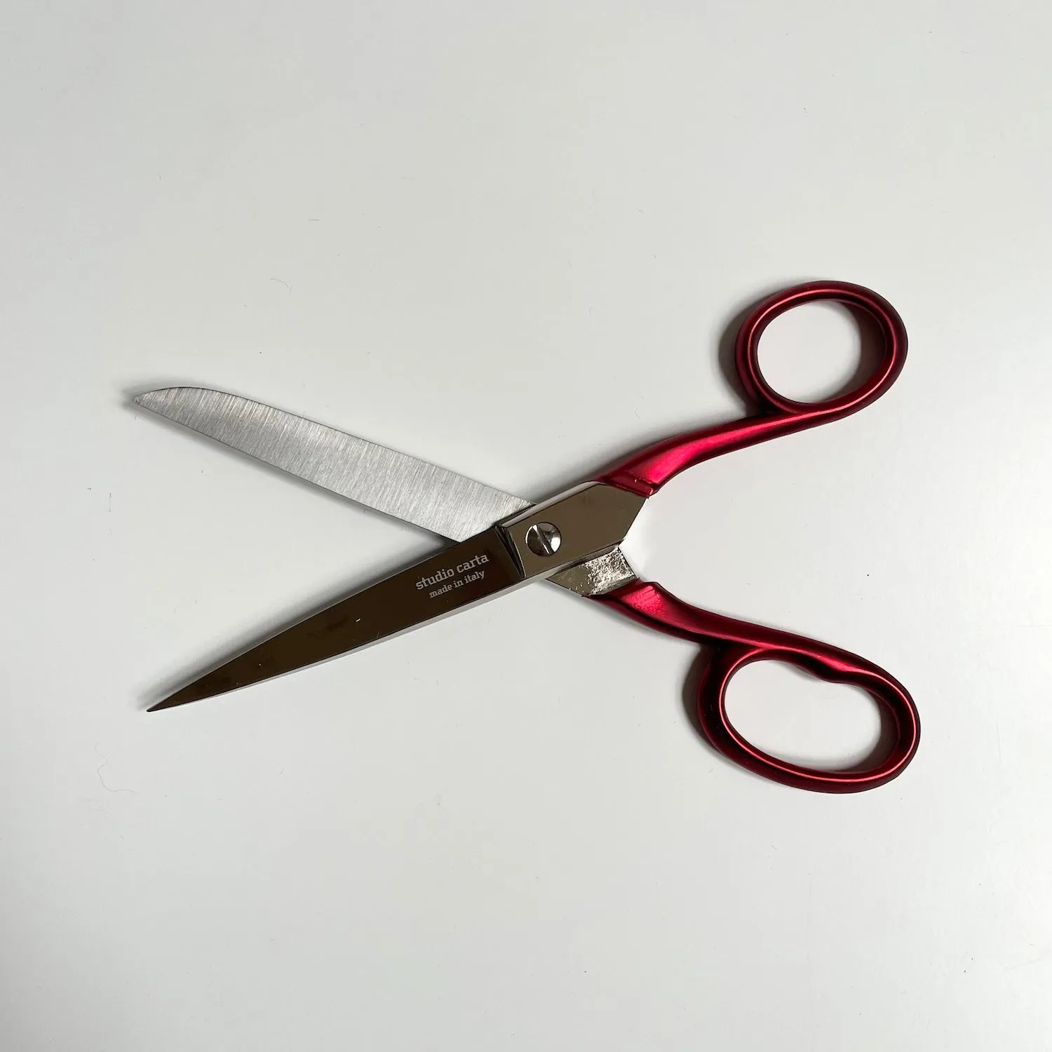 Scarlet Handled Scissors - Large : Studio Carta