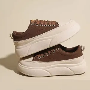 SH386 - Casual Lightweight Chunky Flat Shoes