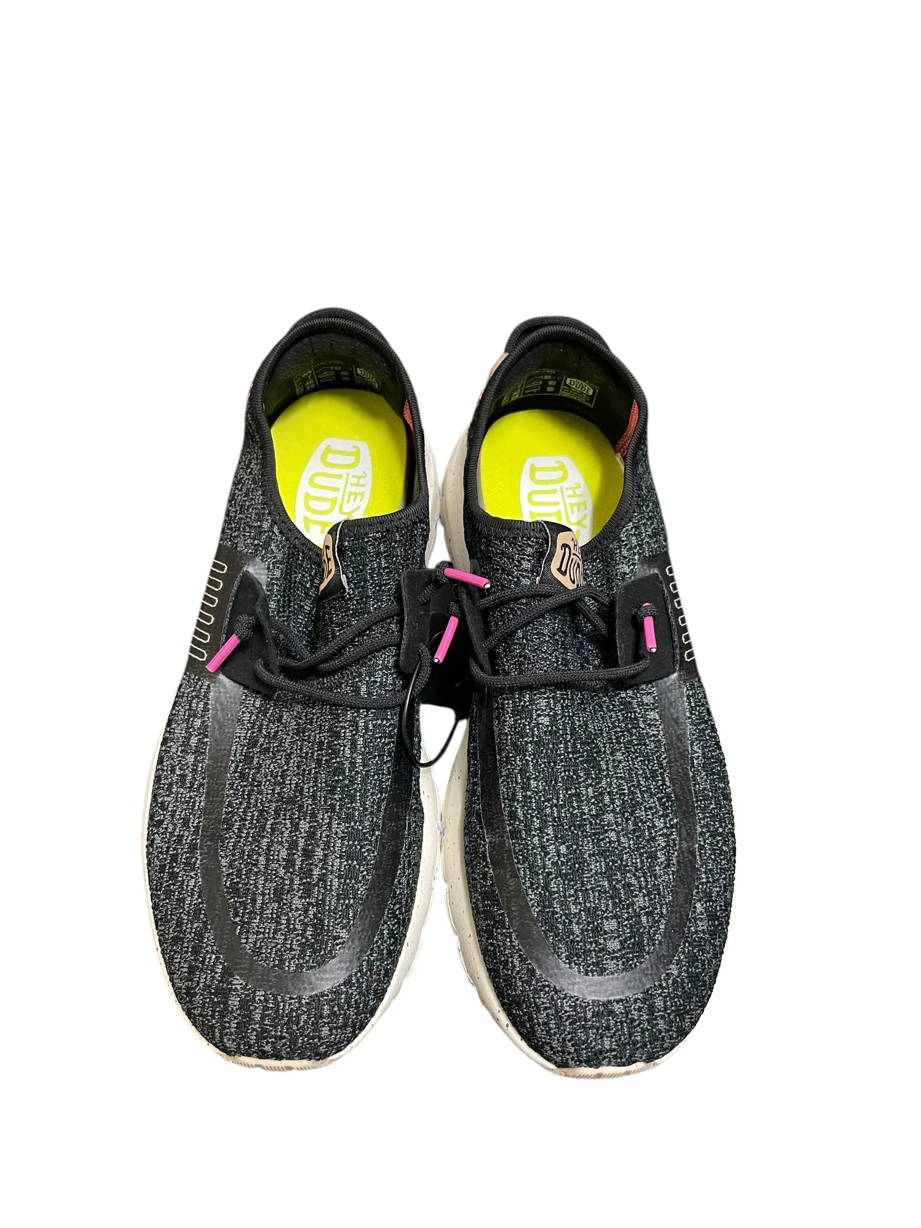 Shoes Flats By Hey Dude In Black, Size: 9