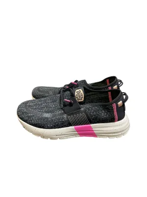 Shoes Flats By Hey Dude In Black, Size: 9